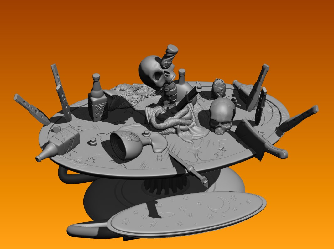 Wasteland Picnic Table (Raider Variant)
